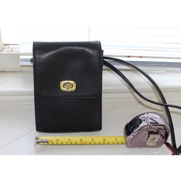 Nine West - Small Crossbody with Turn Lock Closure, Black - Picture 7 of 8
